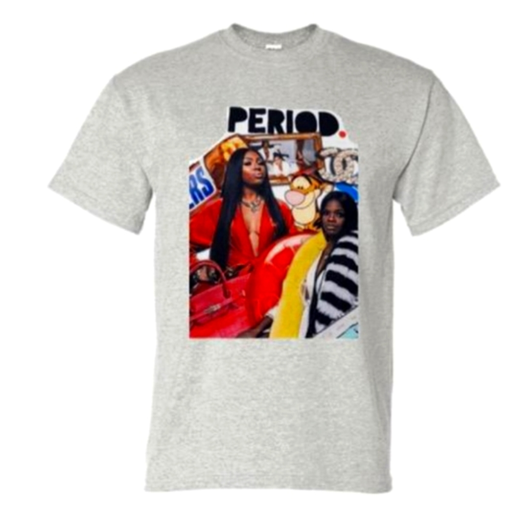 City Girls Gray Period Shirt Brand New